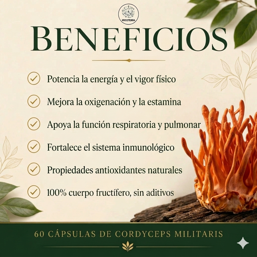 Beneficios Cordyceps