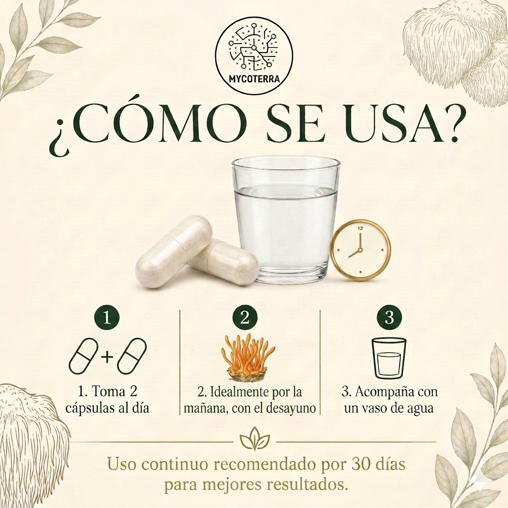 Cómo se usa Cordyceps