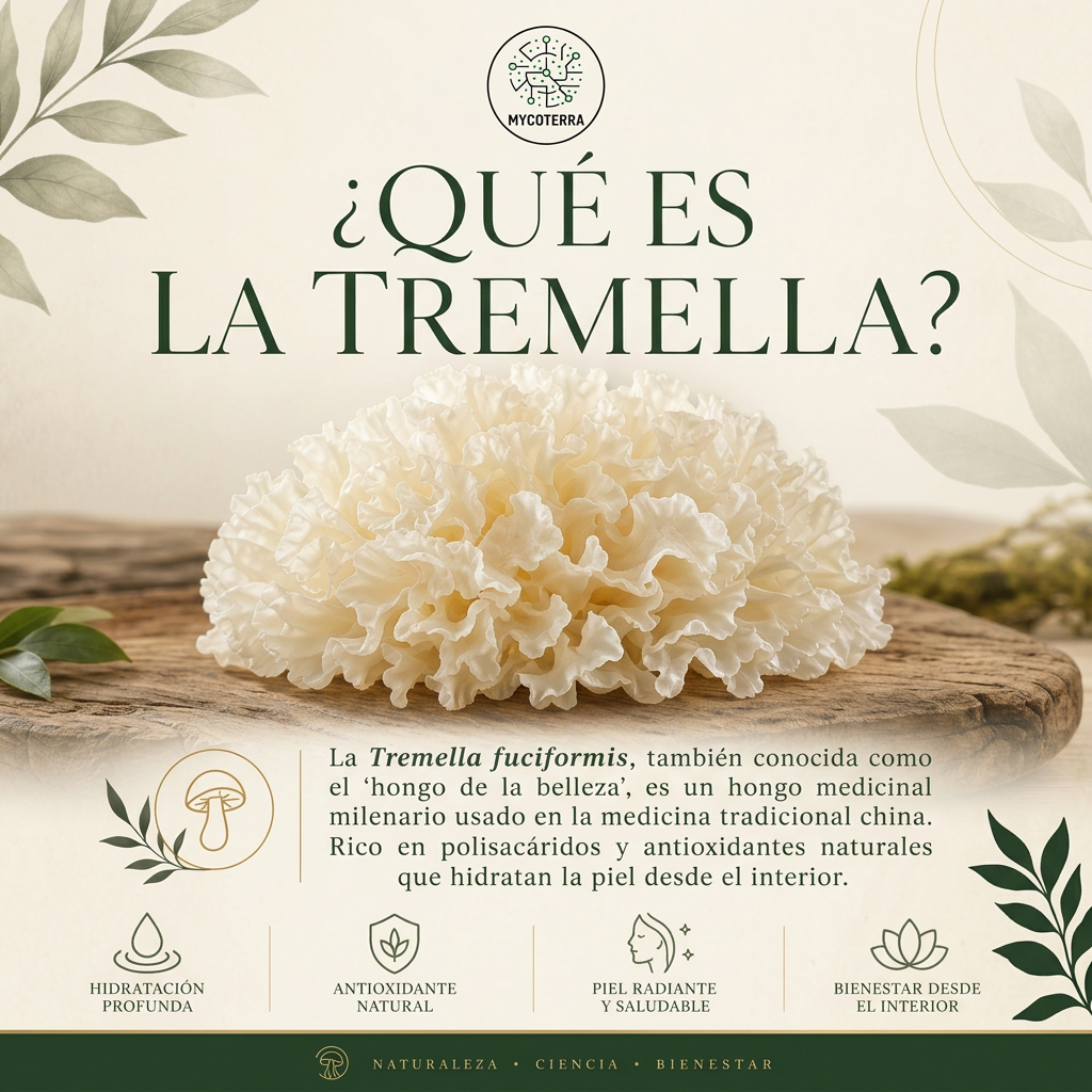 TREMELLA FUCIFORMIS– HIDRATACION Y BELLEZA NATURAL| 60 Cápsulas x 400mg ®