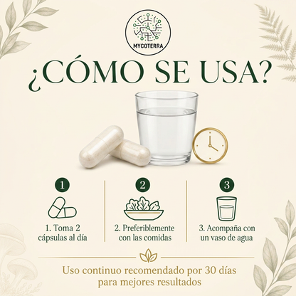 TREMELLA FUCIFORMIS– HIDRATACION Y BELLEZA NATURAL| 60 Cápsulas x 400mg ®