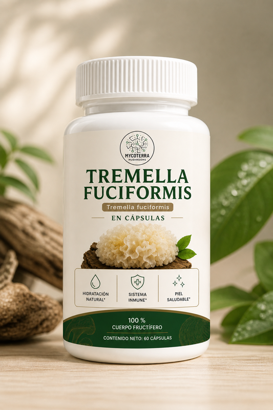 TREMELLA FUCIFORMIS– HIDRATACION Y BELLEZA NATURAL| 60 Cápsulas x 400mg ®